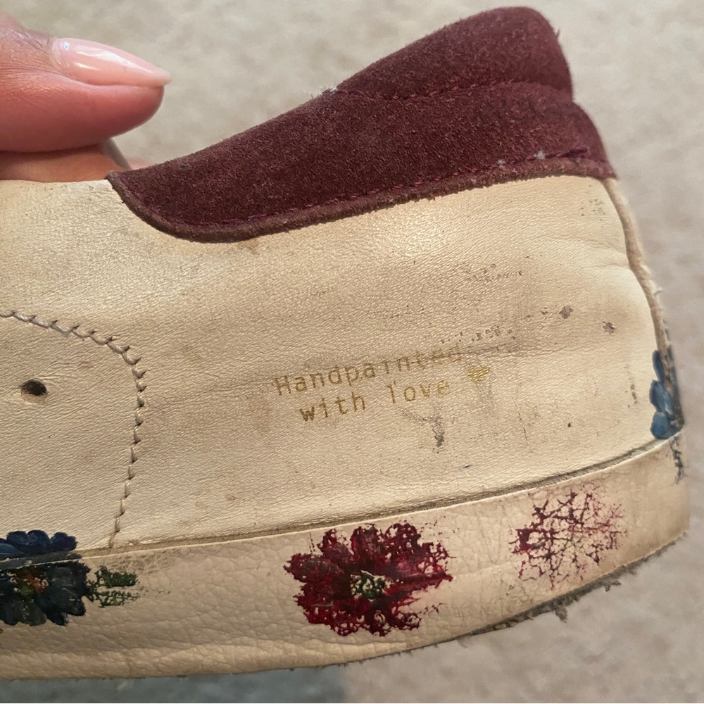 Golden Goose Hand Painted Sneakers - Picture 10 of 11